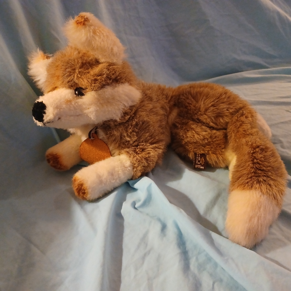 Fox Wolf Excellent First Vintage Plush Toy